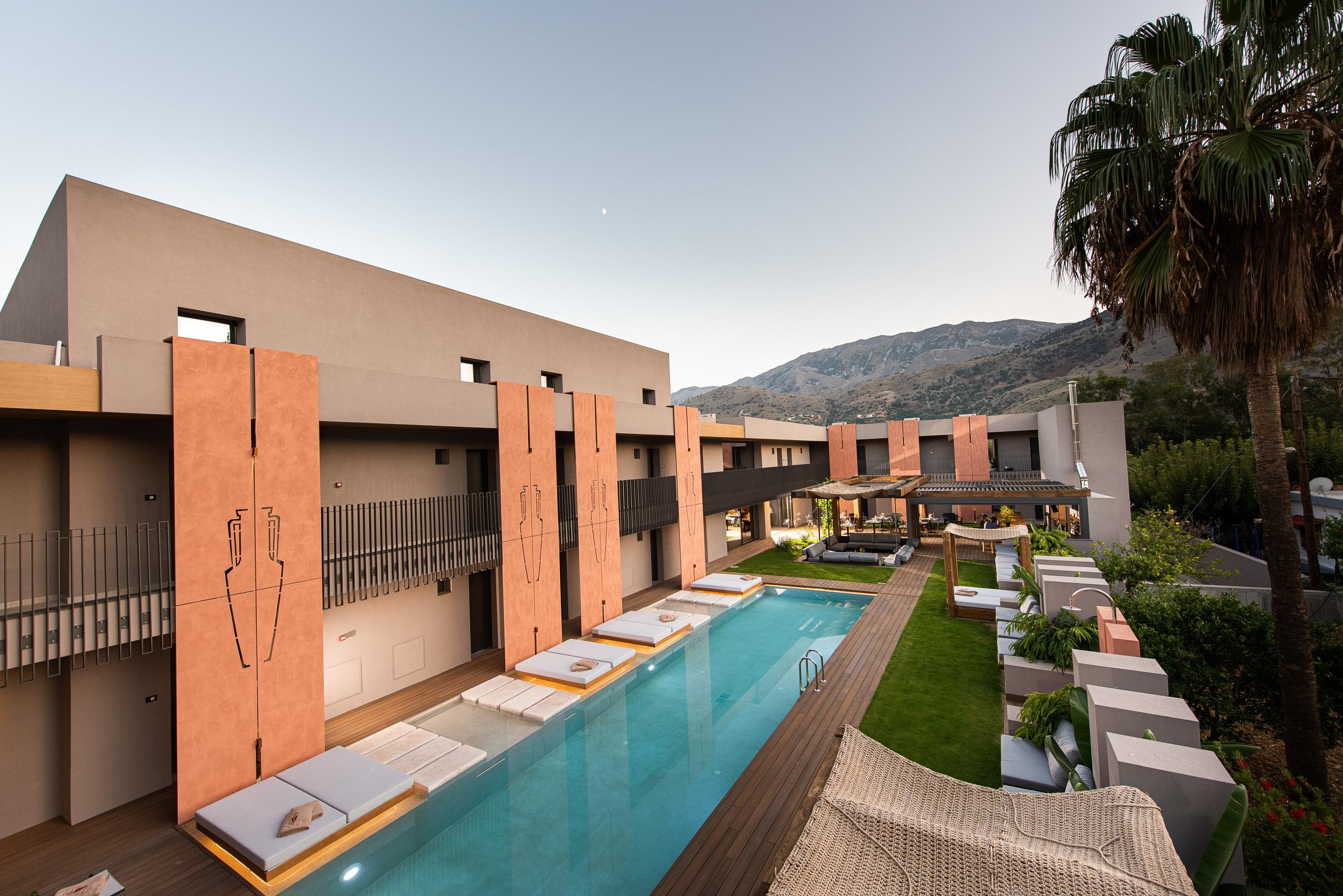 Pilot Amphora Boutique Hotel "Adults Only" Georgioupoli Bagian luar foto